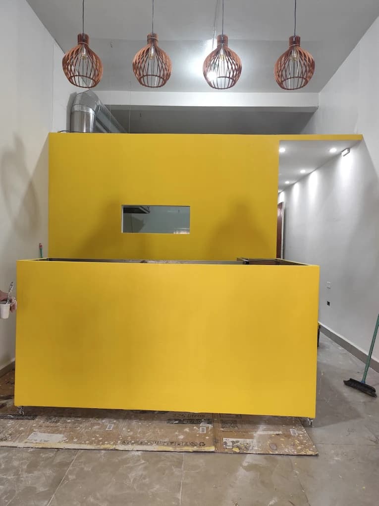 Serviços em drywall para um estabelecimento